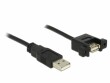 DeLock USB 2.0-Einbaukabel USB A - USB A