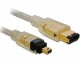 DeLock FireWire-Kabel 800Mbps 6Pin-4Pin 3 m, Kabeltyp