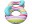 Bild 2 Swim Essentials Schwimmring Striped Rainbow 190 cm, Breite: 117 cm
