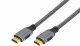 EGOGEAR   HDMI Cable Universal 2m - SCH20HDGY braided 4k,8k, Grey,Black