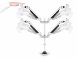 Multibrackets Tischhalterung Quad bis 10 kg ? Weiss, Eigenschaften