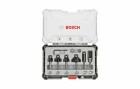 Bosch Professional Fräserset 6-mm-Schaft, 6-teilig, Zubehörtyp: Fräser, Set