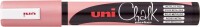 UNI-BALL  Chalk Marker 1.8-2.5mm PWE-5M METALLIC RED Metallic rot