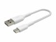 BELKIN USB-C/USB-A CABLE 15CM WHITE  NMS