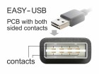 DeLock Easy-USB2.0 Kabel, A-A,(M-M),3m,gew. Typ: