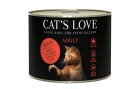 Cat's Love Nassfutter Adult Rind Pur, 200 g, Tierbedürfnis