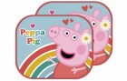 Arditex Sonnenblende Peppa Wutz Regenbogen 2er Set, Detailfarbe