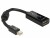 Bild 1 DeLock Adapter Mini-DisplayPort - HDMI, Kabeltyp: Adapter