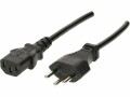 Max Hauri Netzkabel 5 m C13 - T12 Schwarz, Anzahl