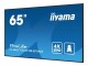 Iiyama 65IN IPS PANEL 4K UHD 3840X2160 8MS 24/7 500CD/M2