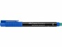 Faber-Castell Permanent-Marker Multimark M, Blau, Strichstärke: Medium