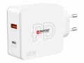 SKROSS USB-Wandladegerät Multipower 2 Pro+, Euro, 48 W, Weiss