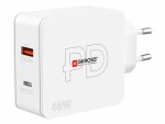 SKROSS USB-Wandladegerät Multipower 2 Pro+, Euro, 48 W, Weiss