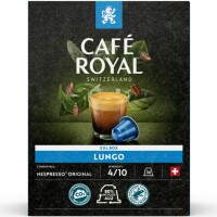 CAFE ROYAL Kaffeekapseln Alu 10165289 Lungo 36 Stk., Kein