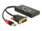 Bild 3 DeLock Adapter 4K, 30HZ DVI-D/USB 2.0 - DisplayPort, Kabeltyp