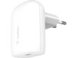 BELKIN USB-Wandladegerät Boost Charge USB-C-USB-C PD & PPS 30W