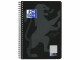 Oxford Notizheft Touch Collegeblock L28, B5, Kariert, Schwarz