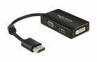 DeLock Adapter DisplayPort - HDMI/DVI-I/VGA, Kabeltyp