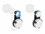 DeLock Wandhalterung für Echo Dot 3. Gen. Blau/Schwarz, Paarweise