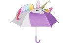 Playshoes Regenschirm, Einhorn / flieder