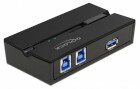 DeLock USB-Switch 11495, Anzahl Eingänge: 2 ×, Steckertyp Seite