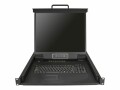 STARTECH .com 16 Port Rackmount KVM Console with 6ft Cables