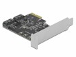 DeLock Host Bus Adapter 2 Port SATA PCIe