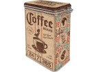 Nostalgic Art Vorratsdose Coffee Sack 1.3 l, Braun/Grün/Rot, Produkttyp