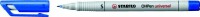STABILO OHP Pen non-perm. S 851/41 blau, Kein Rückgaberecht
