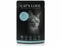 Cat's Love Nassfutter Adult Lachs, 85 g, Tierbedürfnis: Kein