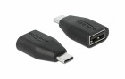 DeLock USB-Adapter Datenblocker USB-C Stecker - USB-A Buchse