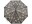 Bild 0 Esschert Design Regenschirm Reflektor Sterne schwarz, Detailfarbe: Weiss