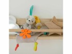 fehn Schmusetuch DoBabyDoo Hase, Material: Frottee, Druckstoff