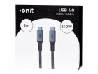 onit USB4-Kabel Premium USB C - USB C 2