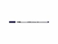 STABILO Fasermaler Pen 68 brush Preussischblau, Strichstärke