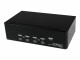 STARTECH 4 PORT DUAL DVI USB KVM SWITCH                                IN