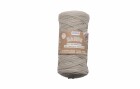 Glorex Wolle Makramee Bands 250 g, Beige, Packungsgrösse: 1