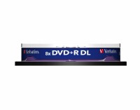 Verbatim DVD+R Spindle 8.5GB 43666 8x DL Matt Silver