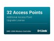 D-Link Lizenz DWC-2000-AP32-LIC 32 AP-Lizenzen, Lizenztyp