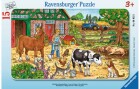 Ravensburger Puzzle Glückliches Bauernhofleben, Motiv: Arbeitswelt