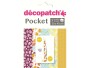 décopatch Decopatch-Papier Nr. 17, 5 Blatt, Papierformat: 30 x