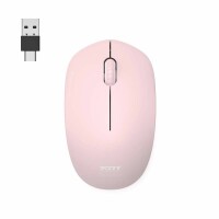 Port Designs PORT Silent Mouse Wireless 900541 USB-C/USB-A, Blush, Kein