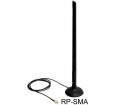DeLOCK - SMA WLAN Antenna with Magnetic Stand and Flexible Joint 6.5 dBi