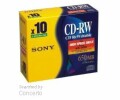 Sony CDRW650HS - 10 x CD-RW - 650 MB (74 Min) 10x