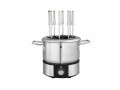 WMF Fleischfondue-Set LONO Fondue 10 Teile, Silber, Anzahl