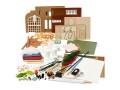 Creativ Company Mini-Haus Garten, Detailfarbe: Mehrfarbig, Material: Holz