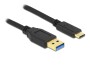 DeLock USB 3.1-Kabel USB A - USB C 2