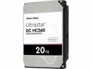 Western Digital Harddisk Ultrastar DC HC560 3.5" SATA 20 TB