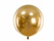 Partydeco Luftballon Rund Glossy 60 cm, Gold, Packungsgrösse: 1