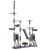Bild 0 Katzen-Kratzbaum Sisal 230-250 cm Pfoten-Aufdruck Grau